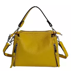 Bolsas de couro genuíno para mulheres, bolsa de ombro de couro para senhoras, sacos do mensageiro, alta qualidade, sacola feminina, moda luxuosa, 100% - comprar online
