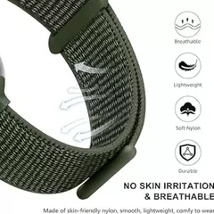 Pulseira de Nylon Respirável para Apple Watch, Alça de Substituição, Ultra 2 1, 49mm, Série 9, 8, 7, 6, 5, 4, 3, SE, 44mm, 45mm, 41 milímetros, 44 milímetros - Wolf Magazine