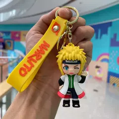 Naruto chaveiro anime figura haruno sakura hatake kakashi gaara uzumaki naruto pvc pingente chaveiros para crianças brinquedo de aniversário presente - Wolf Magazine