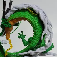 Imagem do Dragon Ball Figura Anime, Shenron Goku e Shenron, Modelo Estatueta, PVC Estátua, Boneca Coleção, Quarto Toy Presentes, 24cm