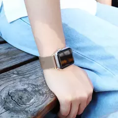 Milanese Loop Band para Apple Watch, Pulseira de Metal, Pulseira, Ultra, 49mm, 45mm, 44mm, 41mm, 40mm, iWatch Series 9, 8, 7, 6, 5, 4, 3, SE - comprar online