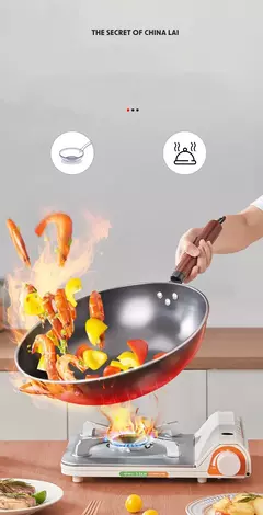 GIANXI-Panelas Domésticas, Frite, Cabo de madeira, Panela, Frigideira e Ok, Panelas antiaderentes para cozinha, 30cm - loja online