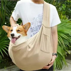 Bolsa de ombro portátil para animais de estimação, bolso para telefone, bolsa de ombro ao ar livre, portador de gato, filhote de cachorro, bolsa de transporte para animais de estimação - loja online