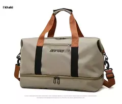 Grande capacidade de viagem saco de ginásio bagagem de curta distância portátil sacos de fitness ombro crossbody bolsas esportes masculinos à prova dwaterproof água b na internet