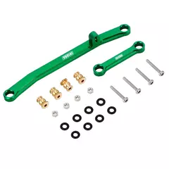 Injora bronze contrapeso juntas de direção roda hex amortecedor eixo capa para rc rastreador carro axial scx24 atualizar peças na internet