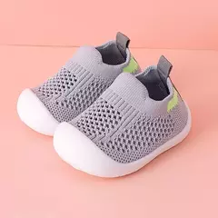Tênis de malha antiderrapante respirável infantil, sapatos infantis, bebês meninas, meninos, fundo macio, confortável, crianças, casual, 2024 na internet