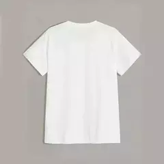 Camiseta estampada de algodão feminina, tops casuais com estampa carta, roupas Harajuku soltas, plus size, moda verão, venda quente, 2024 - loja online