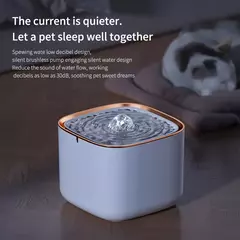 Fonte de água automática para gatos, 3l, com luz led, ultra silenciosa, usb, alimentador de água elétrico mudo, fonte de água potável para animais de estimação - Wolf Magazine