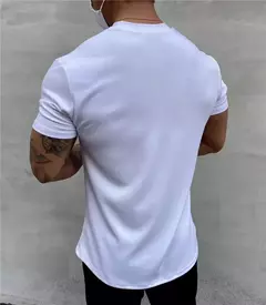 Camiseta de manga curta musculação masculina, Ginásio Camiseta, Algodão Fitness, Tees de treinamento, T-shirt do músculo, Roupa masculina, Moda verão, 2022 - Wolf Magazine