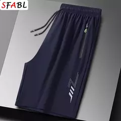 Calção de ginástica masculina, corrida, corrida, esportes ao ar livre calça curta, fina, secagem rápida, casual, moda verão - Wolf Magazine