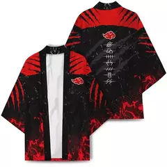 Anime naruto manto cosplay traje kakashi konoha madara haori sasuke quimono uchiha madara casaco cardigan pijamas roupão - comprar online