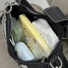 Y2K-Stars Padrão Underarm Bag para Mulheres, Bolsas de Lona, Pequenos Sacos De Ombro, Cadeia Tote Bolsas, Cool Girls, Moda Feminina - comprar online