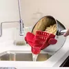 Universal Silicone Anti-derramamento Pasta Coador, Clip-on Pan Pot, Produto comestível, arroz, frutas, coador, ferramentas de cozinha