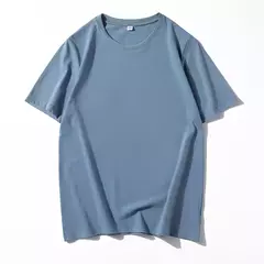 Camiseta pesada grande para homens, camiseta de manga curta, blusa lisa, roupa casual masculina, 12 cores, 100% algodão, verão - loja online