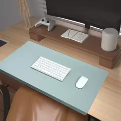 Couro Office Desk Mat, Big Folding Cotovelo Guarda, Guarda de pulso, Gaming Mousepad, Almofada de mesa, Computador portátil - Wolf Magazine