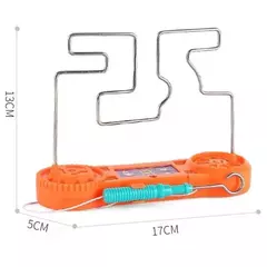 Brinquedo labirinto de choque elétrico para crianças, Touch Maze Game, jogo engraçado de festa, experiência científica brinquedos para crianças, presente - Wolf Magazine