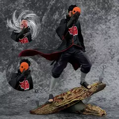 Naruto anime figura 26cm obito uchiha tobi cabeça mutável ação estatueta estátua de pvc modelo decoração de mesa brinquedo presente para criança - comprar online