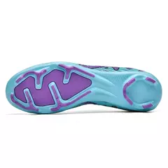 Sapatos de futebol masculino de sola FG, sapatos de gramado ao ar livre, grampos longos especiais, botas esportivas de equipe superior alta, resistência ao desgaste, tamanho 36-45 - loja online