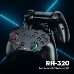 Gamepads para switch/ios/android bluetooth controlador sem fio turbo controlador de jogo console controle vibração acessórios remotos na internet