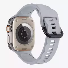 Banda de silicone para apple watch pulseira 49mm 45mm 41mm esporte pulseira 44mm 40mm 42mm 38mm pulseira iwatch ultra 9 8 7 6 se 5 4 cinto na internet