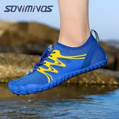 Descalço calçados aquáticos para homens e mulheres, calçados esportivos para caminhadas, natação, praia, piscina, areia, caminhadas, cross training - Wolf Magazine