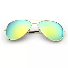 FOENIXSONG-Óculos de Sol Gradiente Redondo para Homens e Mulheres, Pilot Sunglasses, Fashion - Wolf Magazine