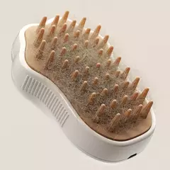Escova vaporosa 3 em 1 para animais de estimação, escova a vapor para gatos, spray elétrico, escova de cabelo para gatos, pente, massagem, ferramenta de aliciamento de animais de estimação, suprimentos de cabelo solto - loja online