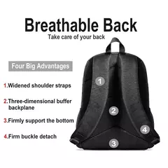 Imagem do Mochila escolar para crianças, estampas de bastão de anime, mochila leve para jardim de infância, meninos e meninas, melhor presente