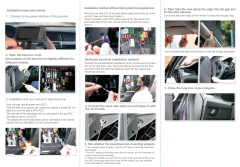 Imagem do Dashcam para carro caixa preta gravadores de vídeo de condução 4k wifi mini câmera frontal traço cam 24h monitor estacionamento câmera gravação carro