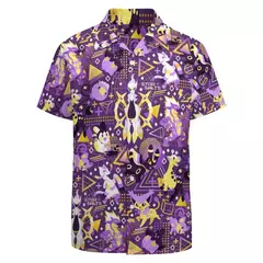 Camiseta havaiana masculina de manga curta, estampa de ovelha 3D, roupas de praia soltas, camisas grandes, verão - Wolf Magazine