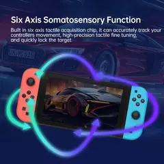 Várias cores joy pad controlador para nintendo switch sem fio gamepad dupla vibração joycons switch controladores joystick - comprar online