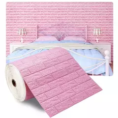 1/3/5/10 m 3d auto-adesivo papel de parede adesivos 3m tijolo adesivos de parede decoração de casa papel de parede para paredes diy quarto