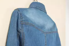 Imagem do Camisa jeans de manga curta feminina, blusa curta sexy, camisas femininas, moda casual, verão, legal