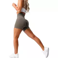 NVGTN Spandex Sólida Sem Costura Shorts Mulheres Soft Workout Calças Justas Fitness Yoga Calças Gym Wear - Wolf Magazine