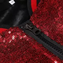 Brilhante Sequins Sparkle Bomber Jacket Homens 2023 Mais Novo Ouro Glitter Listrado Zipper Mens Jaquetas E Casacos Festa Dance Show Roupas - comprar online