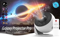 Projetor estrela galáxia luz noturna hd lmage disco atualizado planetário projetor com controle remoto função bluetooth para sala