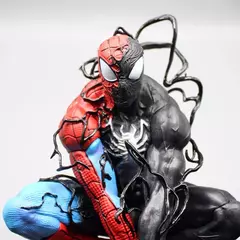 Imagem do Orderman veneno simbionte figura homem aranha figuras veneno estatueta pvc decoração de mesa estátua modelo boneca brinquedos presentes natal