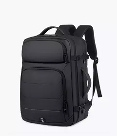 Mochilas expansíveis impermeáveis com porta de carregamento USB, Business National Flag Travel Bag, 17 "Laptop Bag, 40L - Wolf Magazine