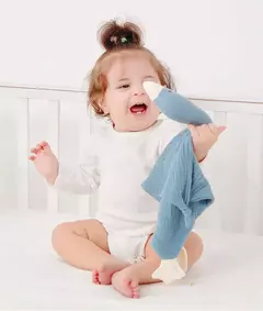 Bebê Segurança Cobertor Macio Algodão Musselina Consolador para Recém-nascido Infantil Dormir Snuggle Toy Stuffed Animal Acalme Appease Toalha