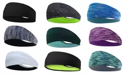 Austto Sports Headband para homens e mulheres, Slim Workout Sweatband, Running System, Outdoor, Cooling na internet