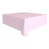 Solid Color Party Tablecloth, Decorado com Aniversário e Casamento, Material PEVA, 1Pc, 54*72 Polegada