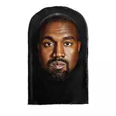 3d impresso malha elástica rosto cheio máscara visual capa simulação kanye kobe headwear mascaras festa de halloween fornecimento cosplay adereços - comprar online