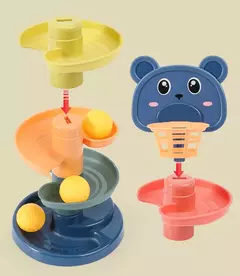Educação Infantil Montessori Brinquedos para o Bebê, Track Rolling Ball, Push Pop Deslizante Bola, Crianças Jogos Sensoriais, 0, 12, 24, 36 Meses na internet