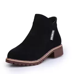 Botas femininas de sola grossa, botas de neve confortáveis, sapatos femininos de plataforma plus size, moda, 2022 - Wolf Magazine