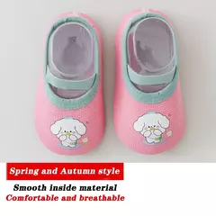 Imagem do Meias internas quentes antiderrapantes para crianças, sapatos de bebê, meninos e meninas, parque de diversões, jardim de infância, bebê