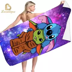 Ponto Tema Toalha De Banho, Dis Decoração Animação, Impressão Digital 3D, Banheiro retangular, Natação ao ar livre, Retangular