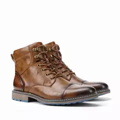 Tamanho 7 ~ 13 Retro Homens Botas 2023 Moda Confortável Primavera Botas De Cour - Wolf Magazine