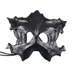 Halloween crânio festa máscara anime dragão deus esqueleto meia face vestir-se dragongod yaksha peng dente crânio máscara cosplay traje ? - Wolf Magazine