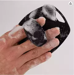 Soft Silicone Esfoliante Escova, Rub Voltar, Limpeza Corporal, Scrubber, Chuveiro, Massagem Suprimentos de Banho, 1Pc