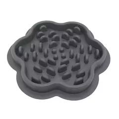 Almofada de lambedor de silicone para animais de estimação, gato e cachorro, comida lenta, antiderrapante, tigela para animais de estimação cw2219 huan le yang guang